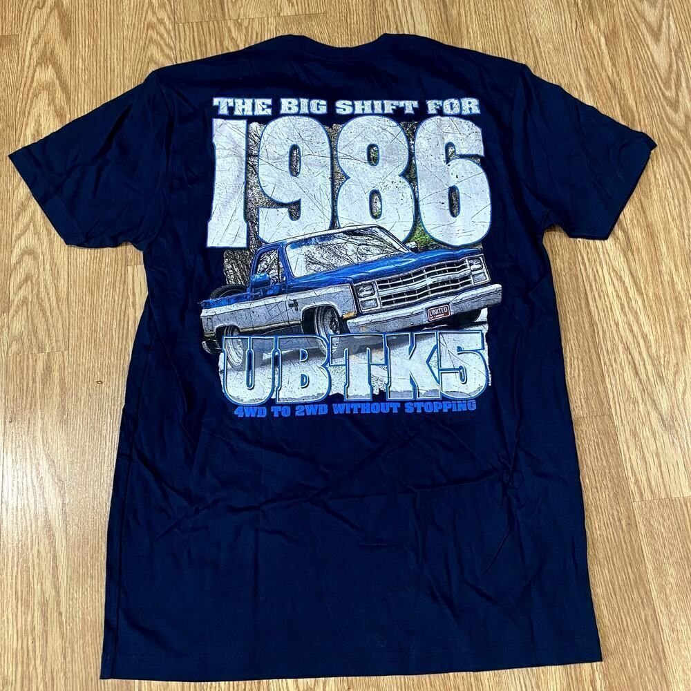 United by Trucks 1986 UBTK5 Tee Navy Medium